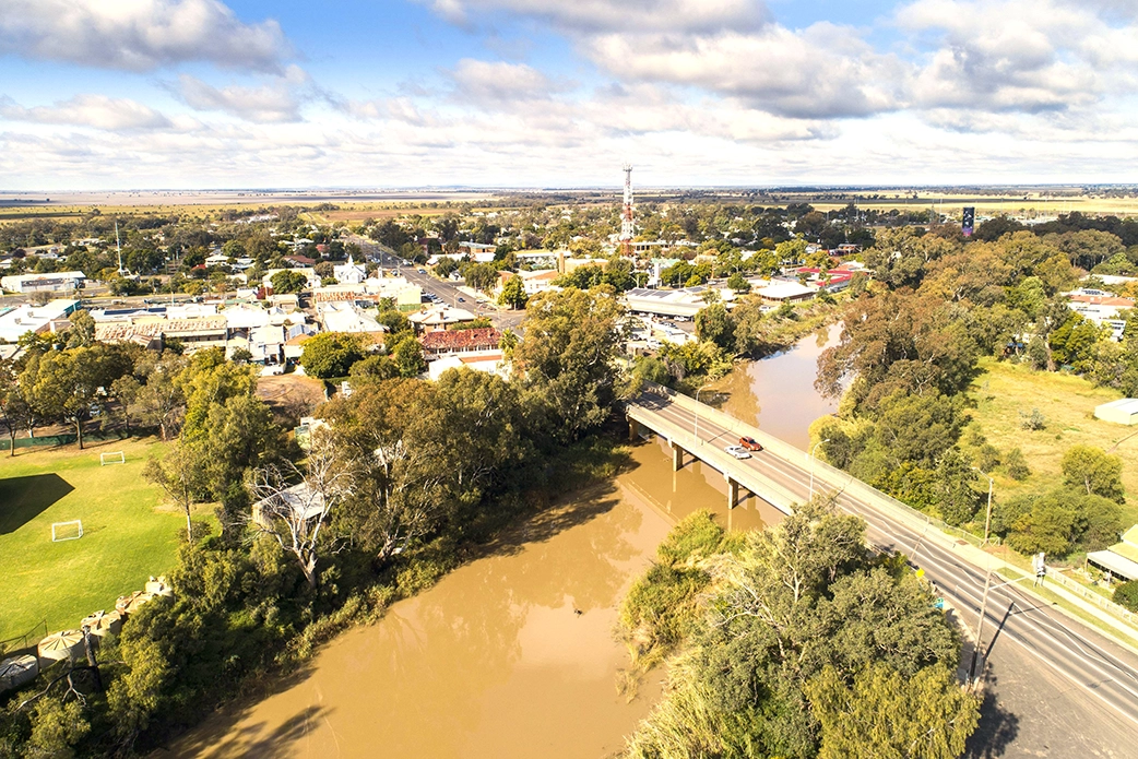 Coonamble Aerial View